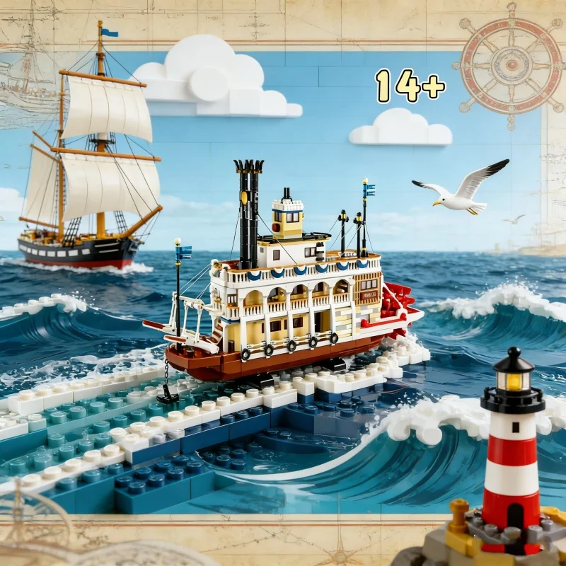 nuovo-2026-set-da-4090-pezzi-barca-a-vapore-per-canale-compatibile-con-21356-regalo-decorativo-per-adulti-e-bambini