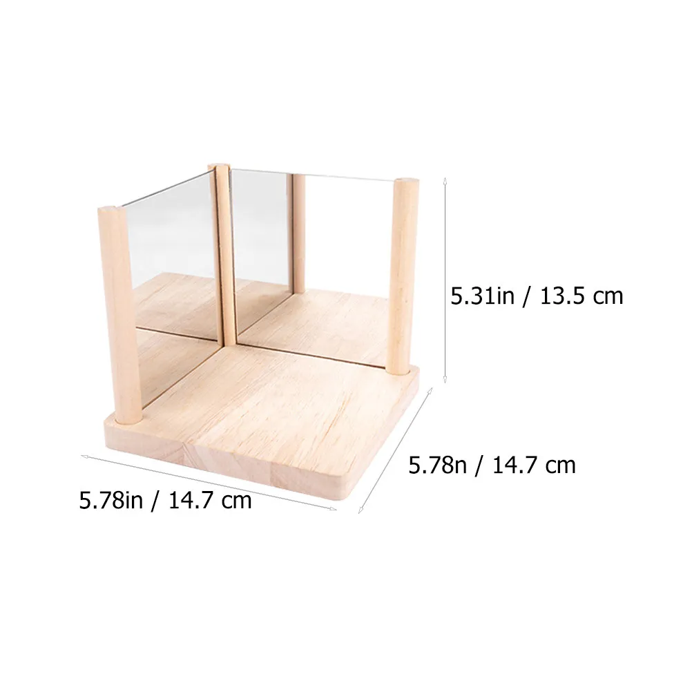 1Set Mirror Blocks Educational Geometric Cognitive Logic Spatial Thinking Training Children Creative Learning Set Kids Gift