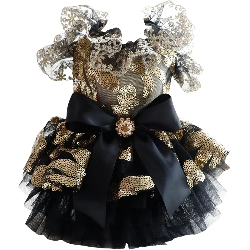 Vestido princesa para gatos y perros pequeños – estilo boda y chaleco - imagen 3