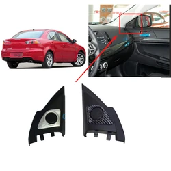 2 Pieces Front Door Horn Cover for Lancer CX CY CZ 7221A223 Front Door Trim Sash Speaker A Pillar Trumpet Cover for EVO