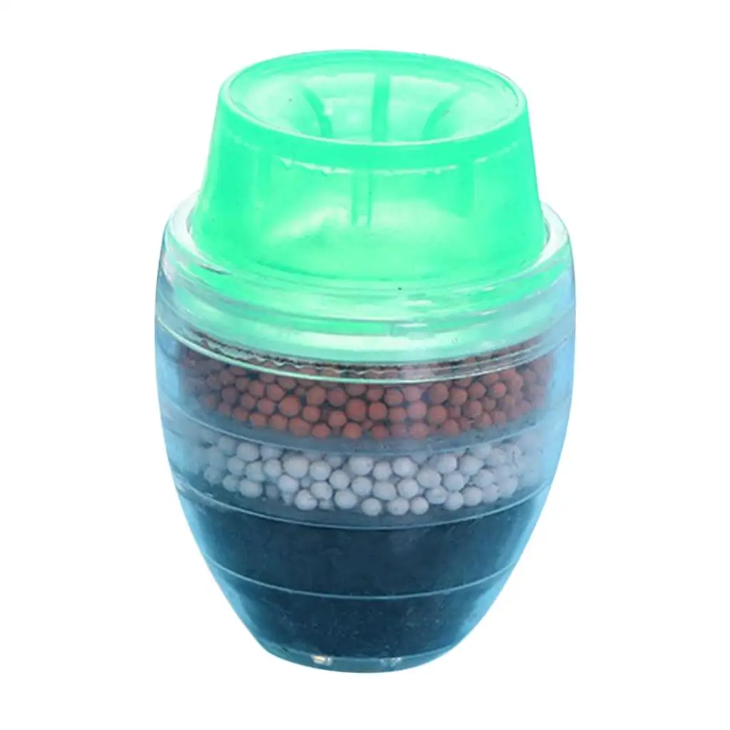 ตัวกรองน้ำ1ชิ้น, หัวก๊อกก๊อก5ชั้นหัวฉีดตัวกรองห้องน้ำเครื่องพ่นสารเคมีเพื่อสุขภาพ