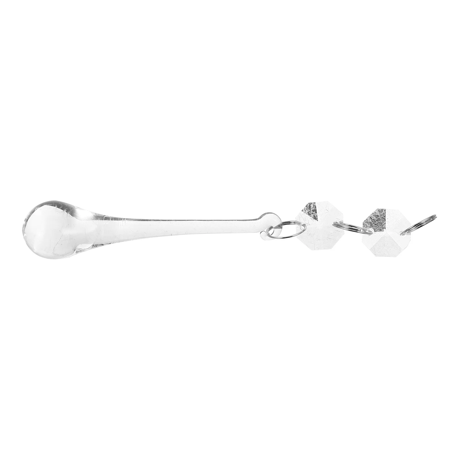 Crystal Lamp Pendant Replacement High Durability Crystal Hanging Decoration for Ceiling Light Living Room Wedding Party