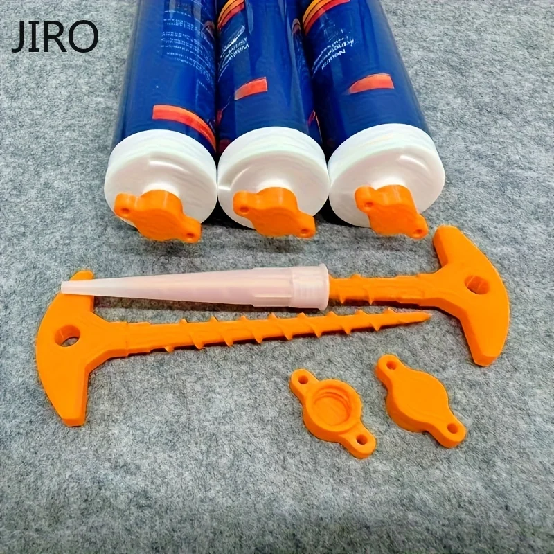 2025 New Silicone seal cap and seal gun nozzle removal tool, silicone seal cap used  core tubes to prevent rapid drying