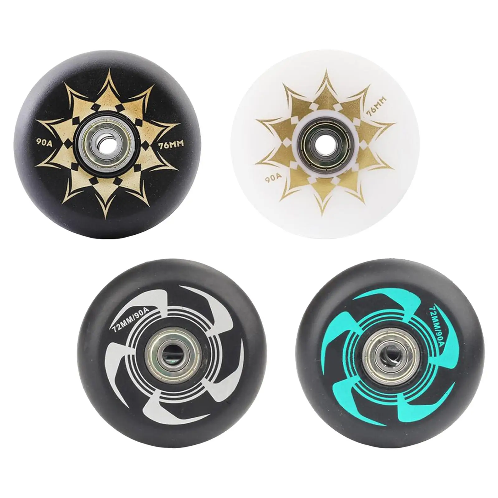 Inline Roller Skate Wheel Indoor Outdoor for Scooters Roller Skate Wheels