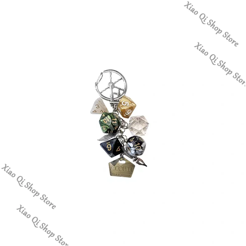 الرسمية حقيقية العكس: لعبة ambitus Aleph Recoleta النرد قلادة المفاتيح مستوى المظهر العالي