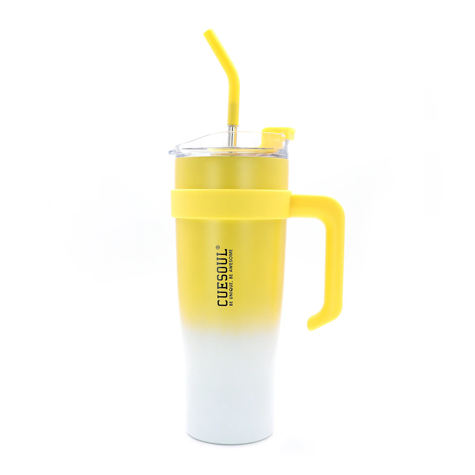 CUESOUL 1200ml Tumbler Cups with Lid and Straw Stainless Steel Vacuum Insulated Travel Water Bottle in Darts Tournament