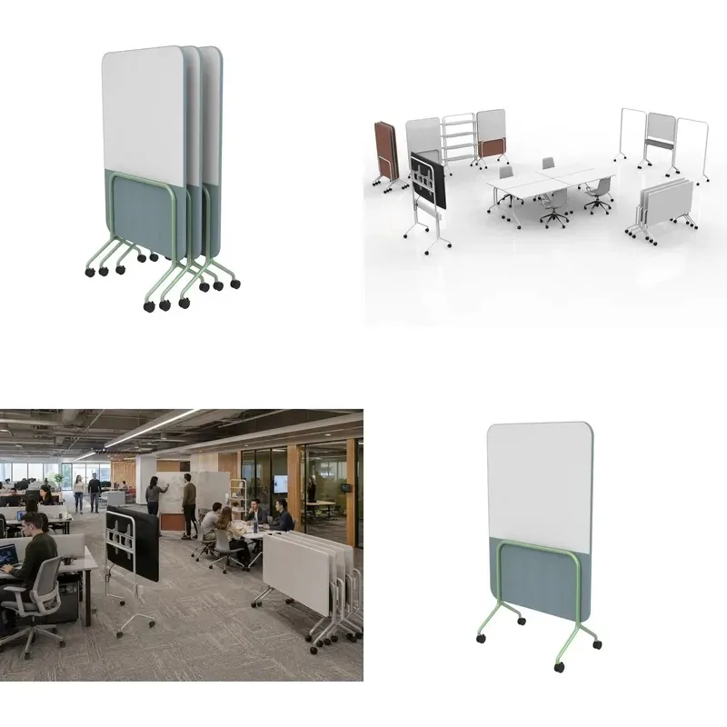 Modern Foldable Movable Partition Wall Portable Modular Solution for Office and School