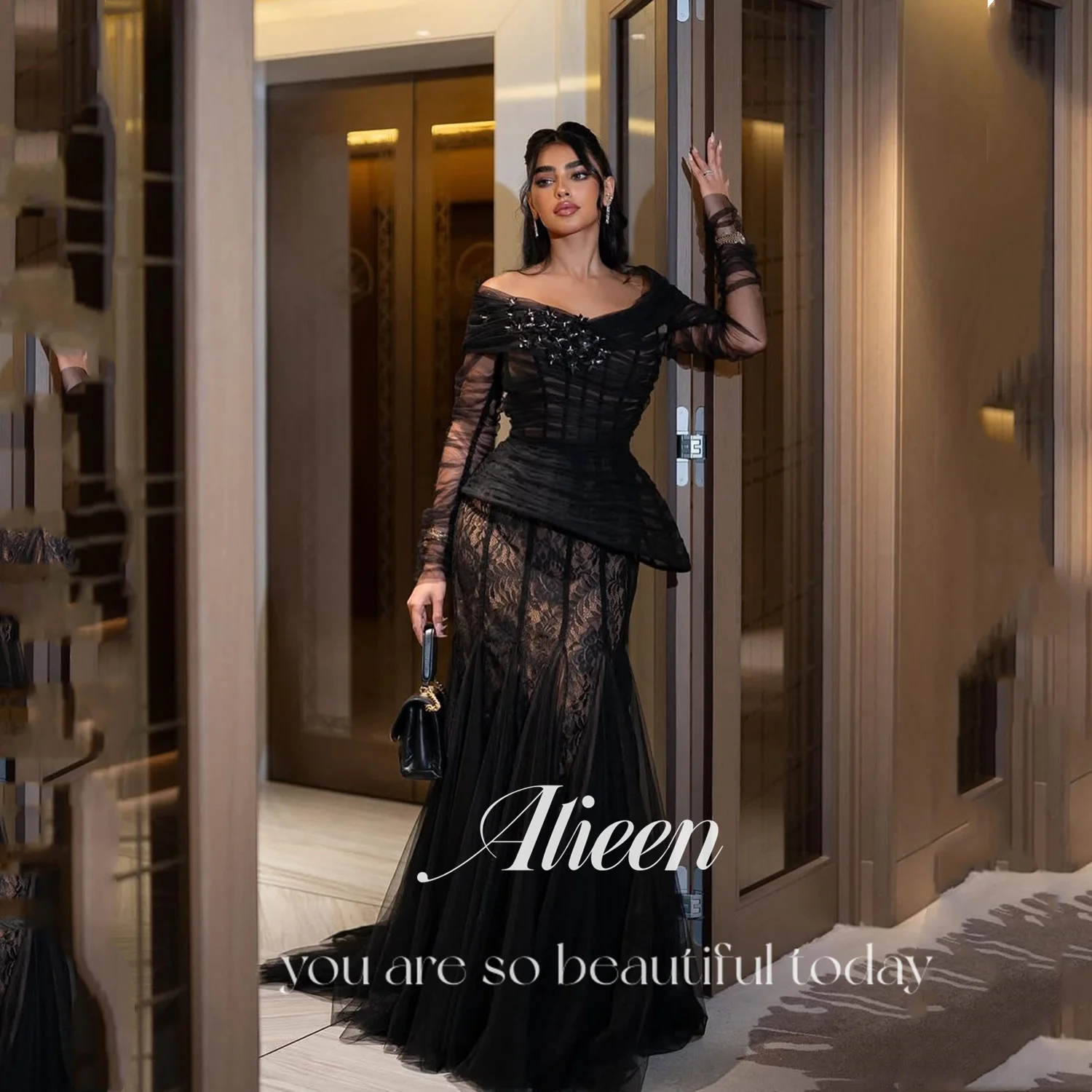

Aileen Luxurious Women's Evening Dresses for Special Occasions Vestidos De Festa Elegant Party Dresses 2025 فساتين سهرة Lace