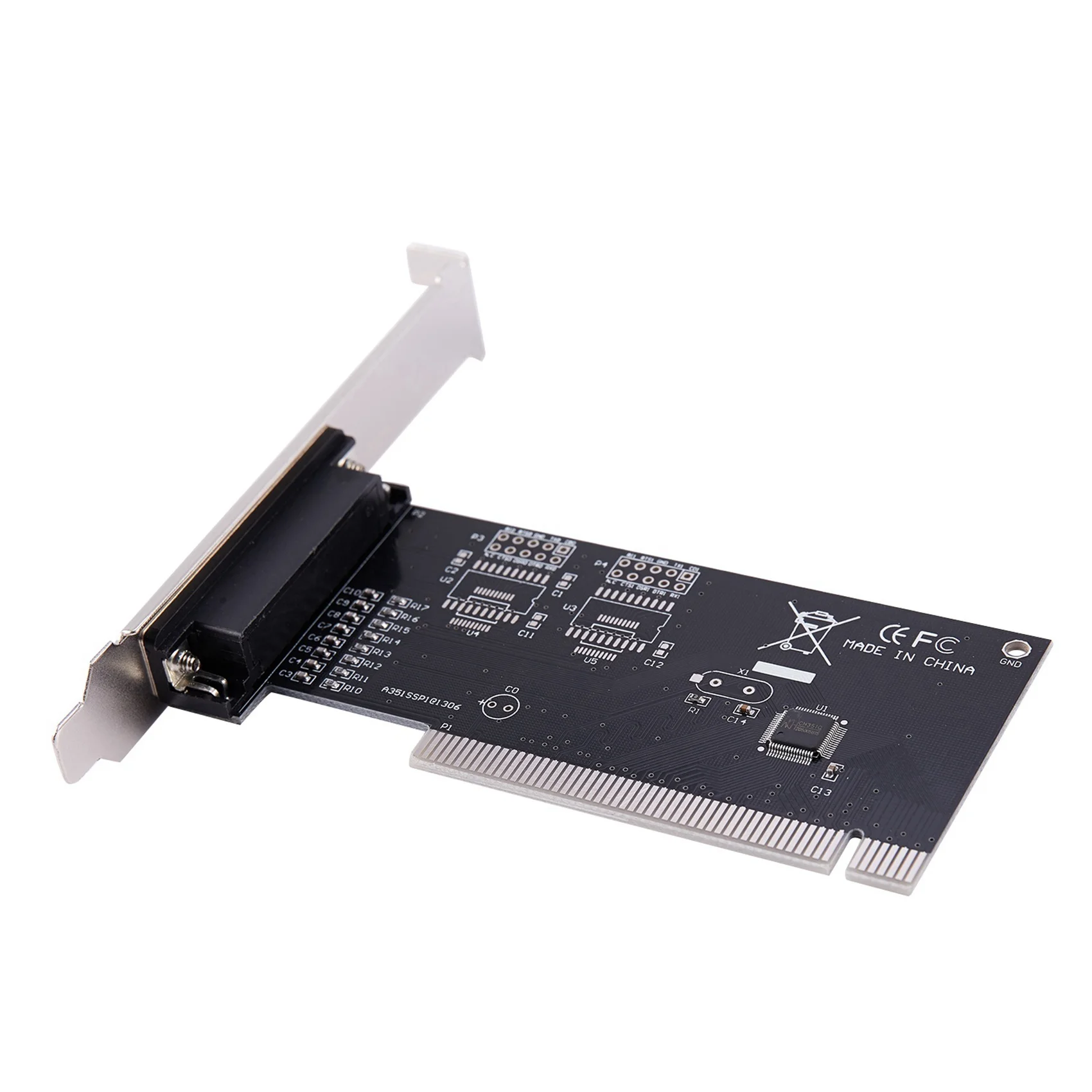 AP-4X Pci Uitbreidingskaart Adapter 25Pin Parallelle Lpt Pci Naar Parallelle Db25 Printer Poort Controller Kaart