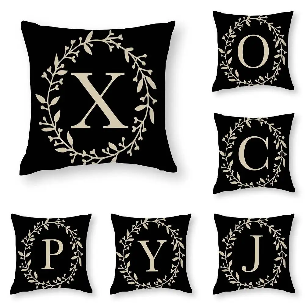 

Decoration of Monogram Pillow Case 3D Print Polyester Fiber 40*40cm Home Sofa Throw Decoration Festival Gift