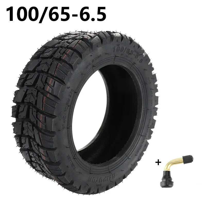 

11 Inch 100/65-6.5 Thickened Vacuum Tire Electric Scooter Modified Tire Off-Road Tubeless Tyre with Nozzle Bicycle Parts