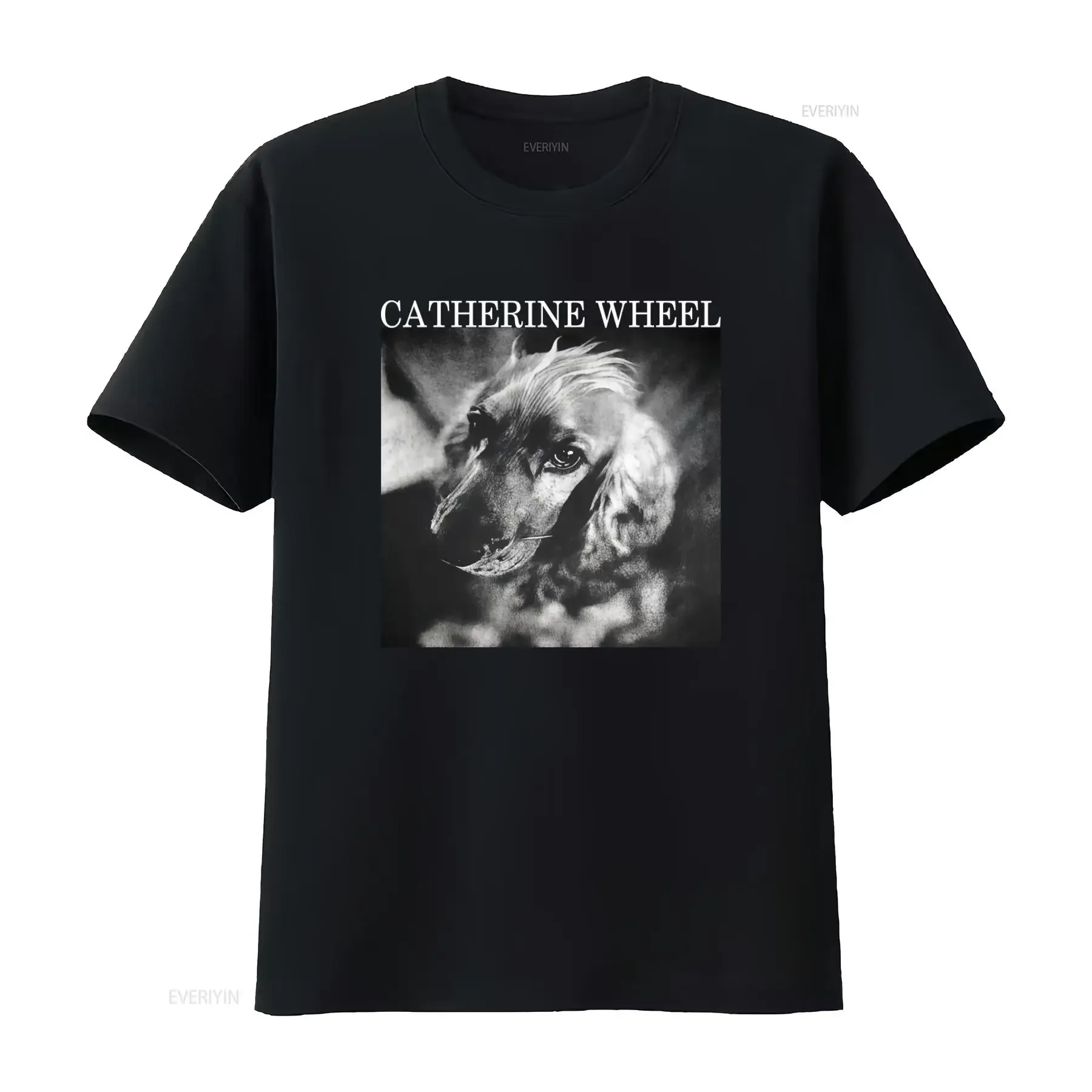 Catherine Wheel T Shirt Ultra Faded Shoegaze Slowdive Tour Mate Post Punk Alternative Grunge Band Dachshund Puppy Dog vintage