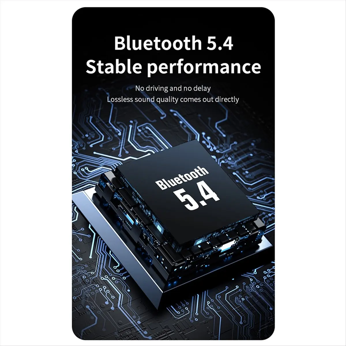 Goodprice Bluetooth 5.4 Audio Transmitter Receiver 3.5MM AUX for RCA USB U-Disk HIFI Stereo Music Adapter DSP Decoding