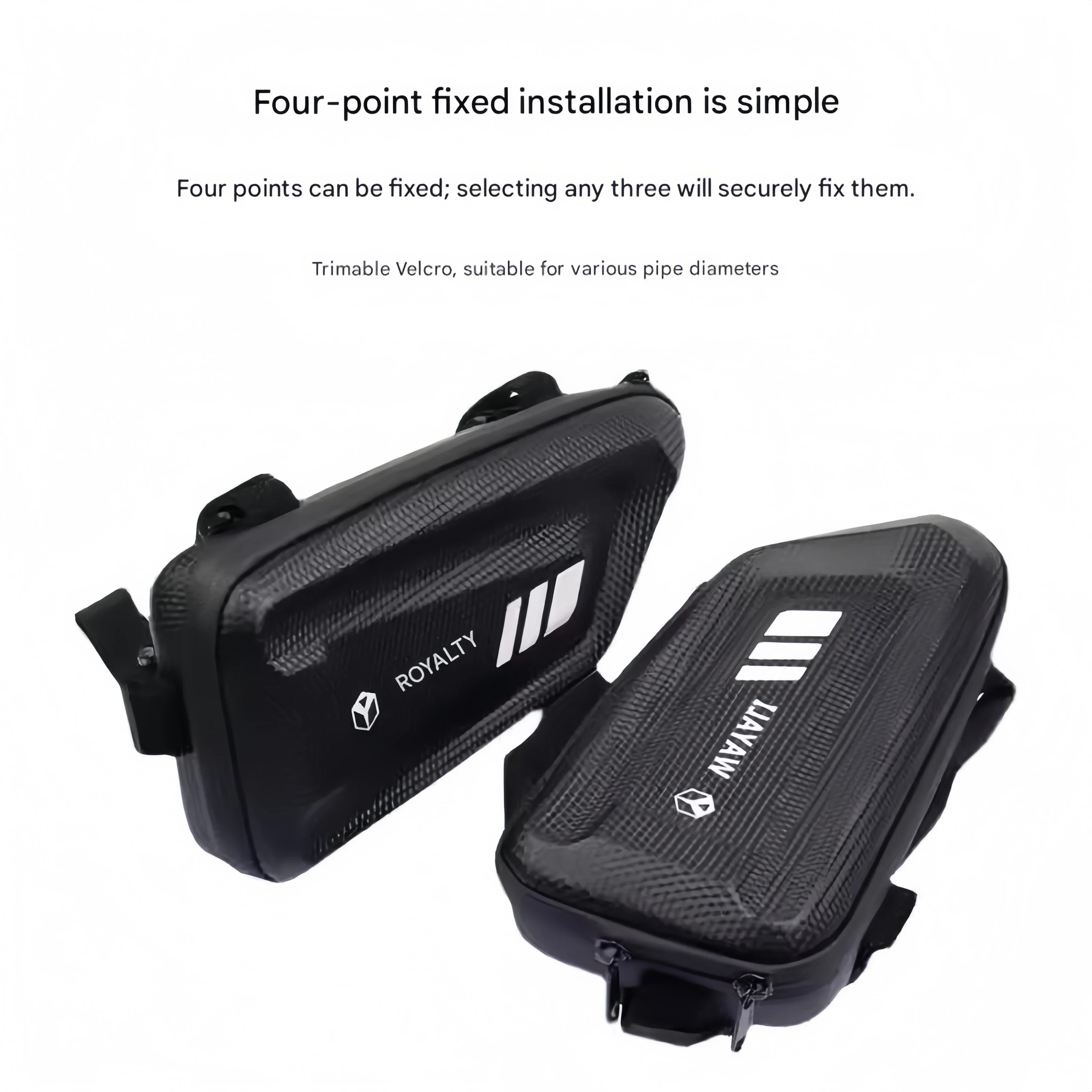 【Precise Fit】FOR ZONTES 703F modified carbon fiber side bag, storage bag, travel body triangular tool bag accessories