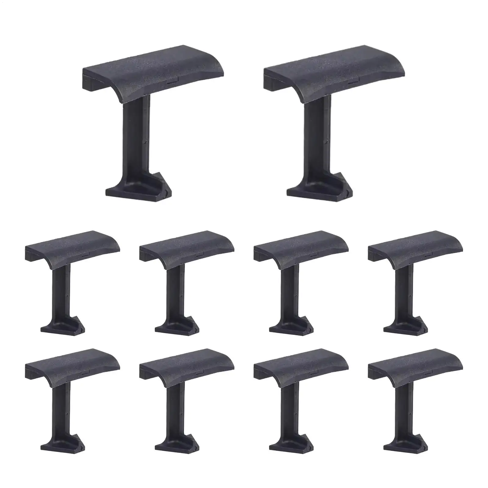 Solar Panel Mounting Brackets 10 Pieces 30mm Water Guide And Mud Discharge Clamps Solar Panel Mounting For Roof House Balcony