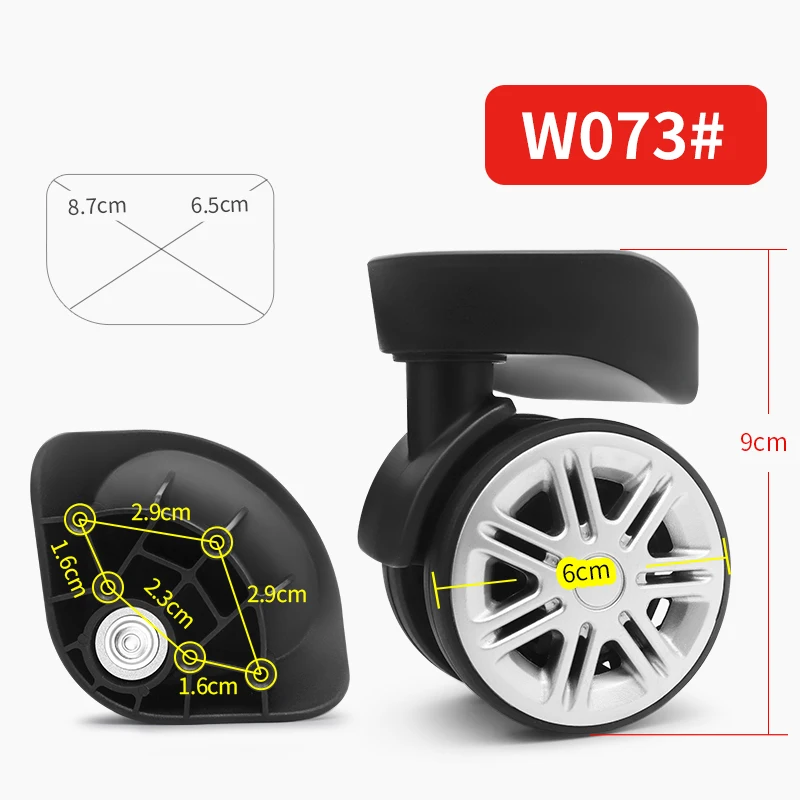 Universal Wheel T26 Luggage Wheel Travel Suitcase SJTOBOL Pull Rod NetEase Select Luggage 91101 Slider 073 Hardware Accessory