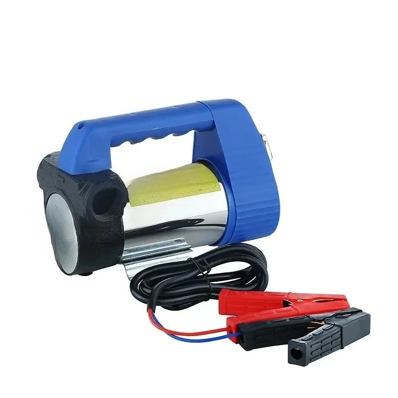 12V portable diesel pump forward and reverse high power 24V self-priming oil pump