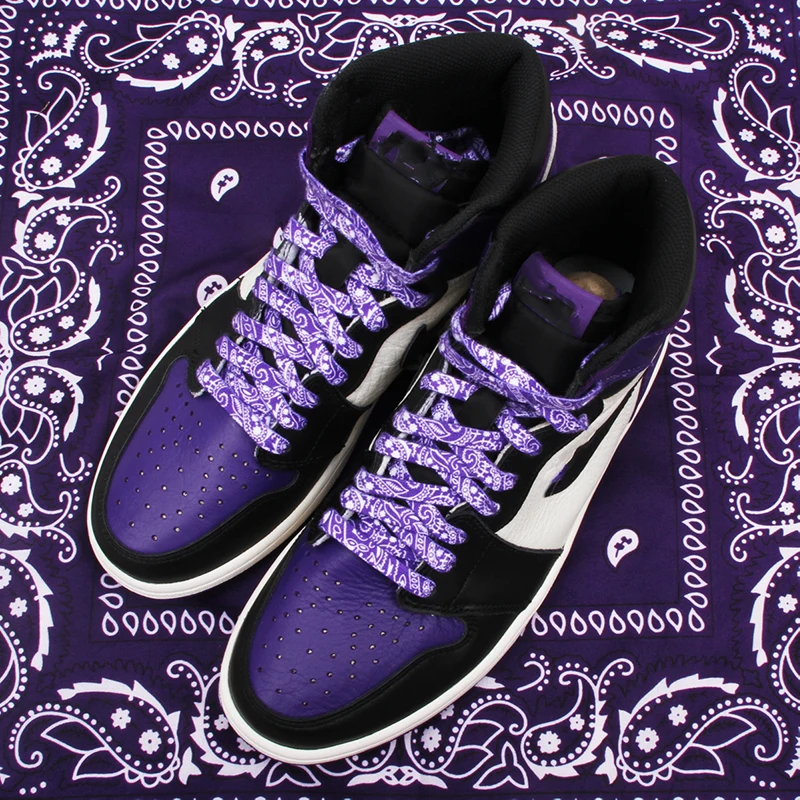 Cashew-Blumen-Schnürsenkel für Schuhe, vergoldete, flache, glänzende Schnürsenkel für Sneaker, Freizeitschuhe, Tennis- und Basketballschuhe, Damen- und Herren-Schnürsenkel – Detail 10
