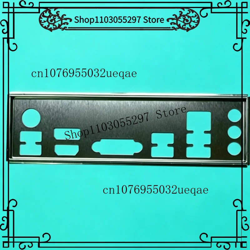 Metal IO Bracket for Seven Color B460M‑PLUS V20 B560M‑HD DELUXE Motherboard