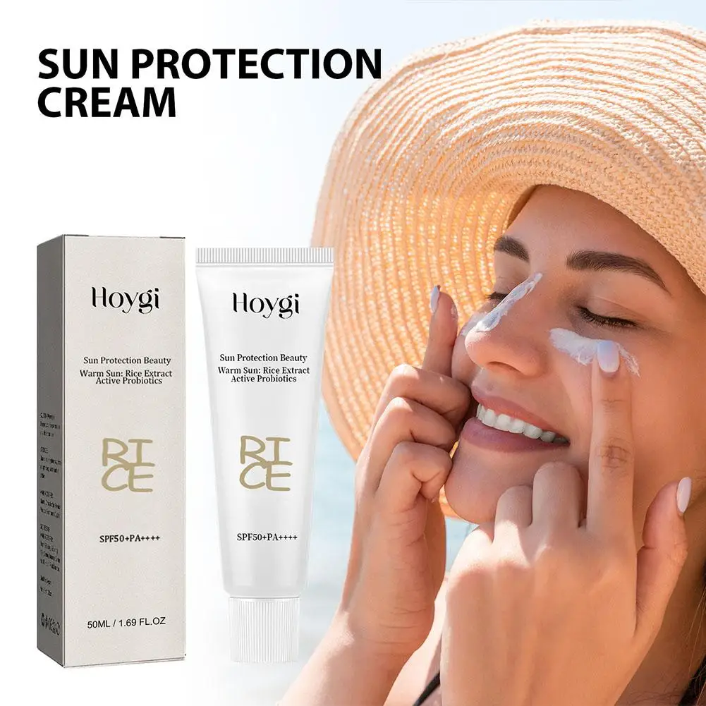 Face Sunscreen Isolate Ultraviolet Refreshing Oil Control Sun Sun 50ml Cream Moisturize Matta Cream Whitening Stick C7E8