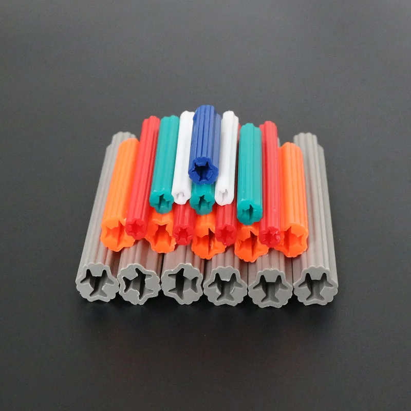 Straight Expand Nail Wall Plug Plastic Anchor 4X25 5x25 5x38 6x25 6x38 6x50 7x25 7x38 7x50 8x25 8x38 10X50 12X50 Terminal Cable