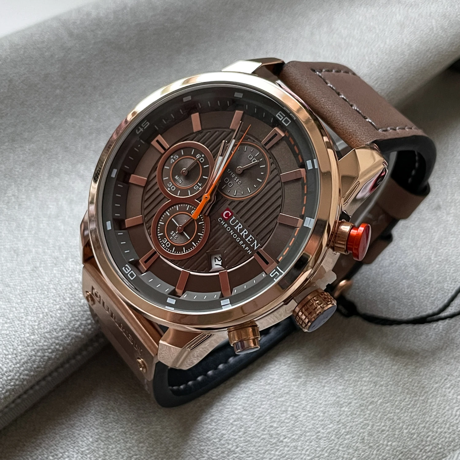 

CILOA Men's Large Dial Watch, Genuine Brand, Sport Style, 2025 New Model, Fashionable, Waterproof, Gift, Quartz Watch