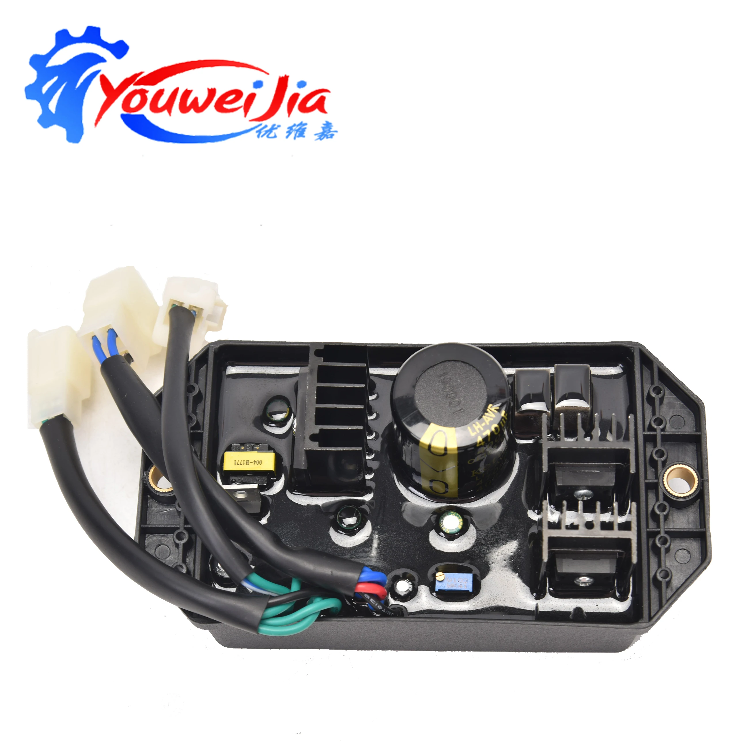 Generator Avr Automatic Voltage Regulator For 8.5kw-15kw Single Phase Three Phase