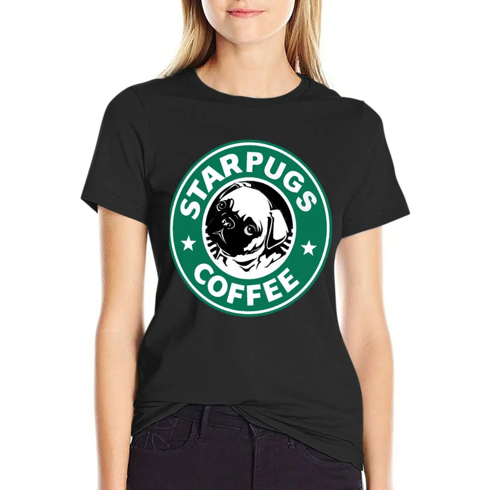 

Starpugs Coffee T-Shirt korean fashion vintage fashion woman blouse 2024