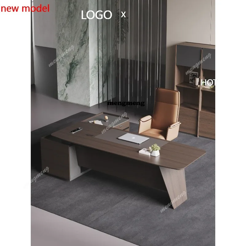 

H132 Executive Manager High-end Light Luxury Senior Boss Business Desk