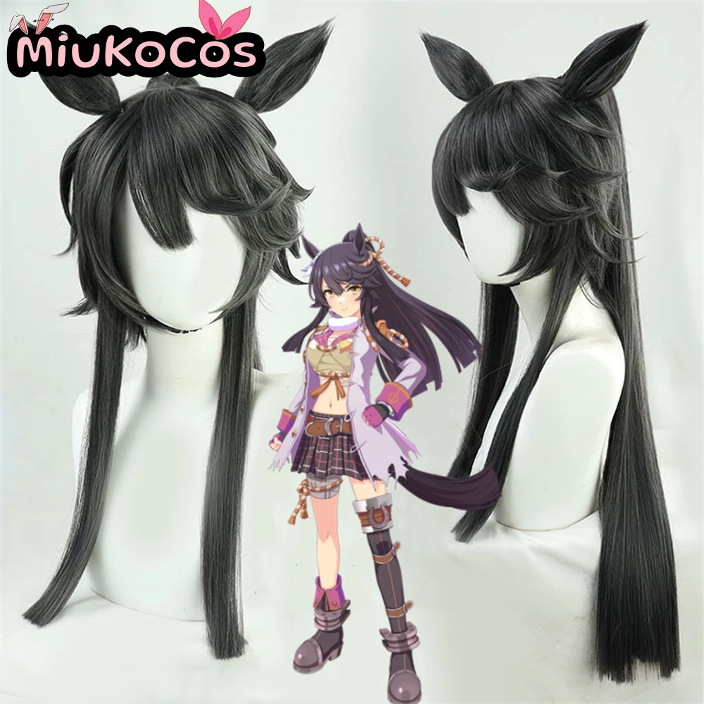 

В НАЛИЧИИ Maverick annuリ мобишатьブפ שמahi Косплей Парик с ушками и хвостом MiukoCosplay Umamusume:Pretty Derby Косплей