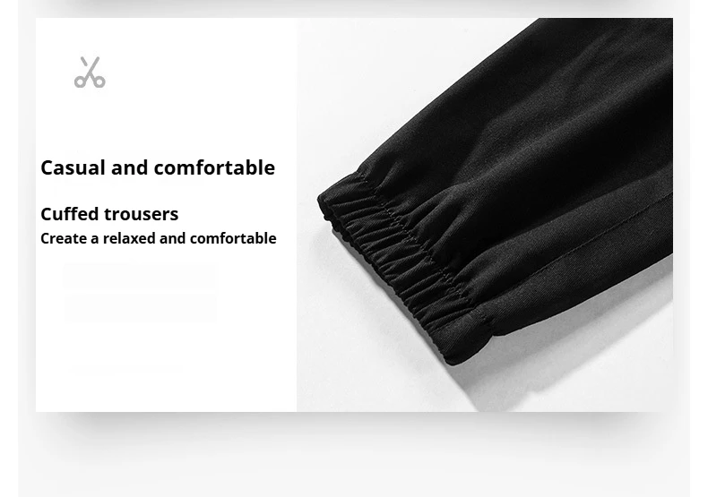 Men's Japanese Retro Overalls Loose Multi-Pocket Casual Pants Cuffs Street Trend Spring Fashion Teenagers Outdoor Travel