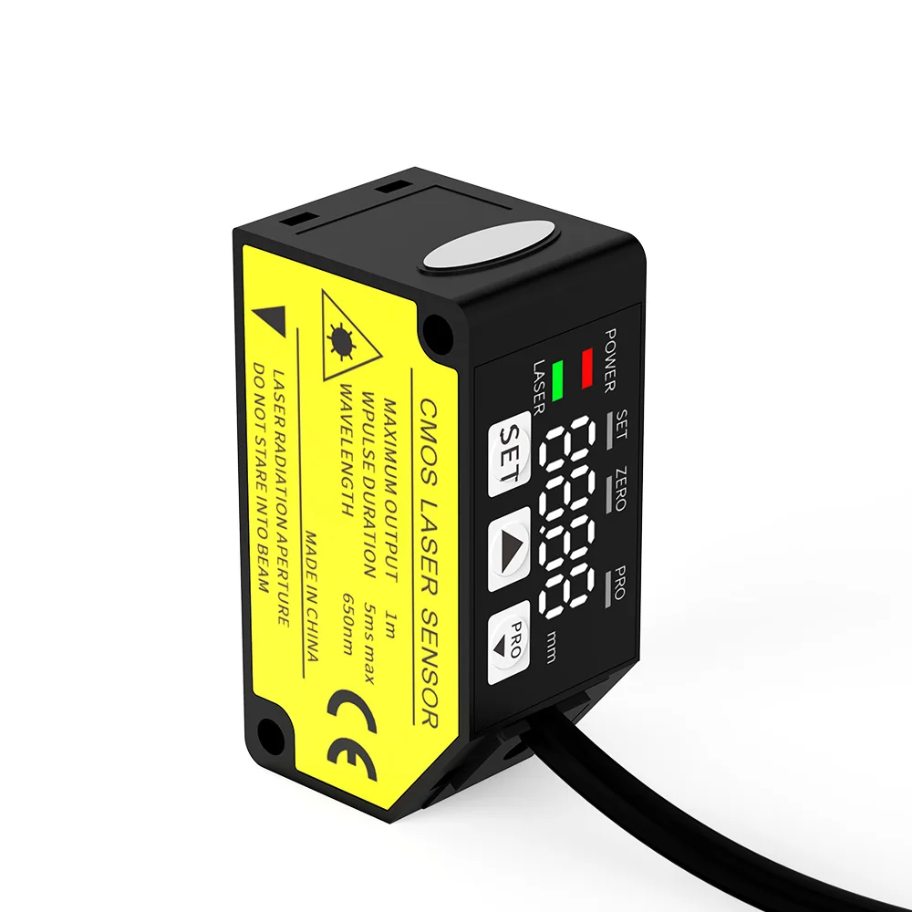 GTRIC measuring distance thickness height switch sensor analog quantity output diffuse reflect displacement ranging sensor