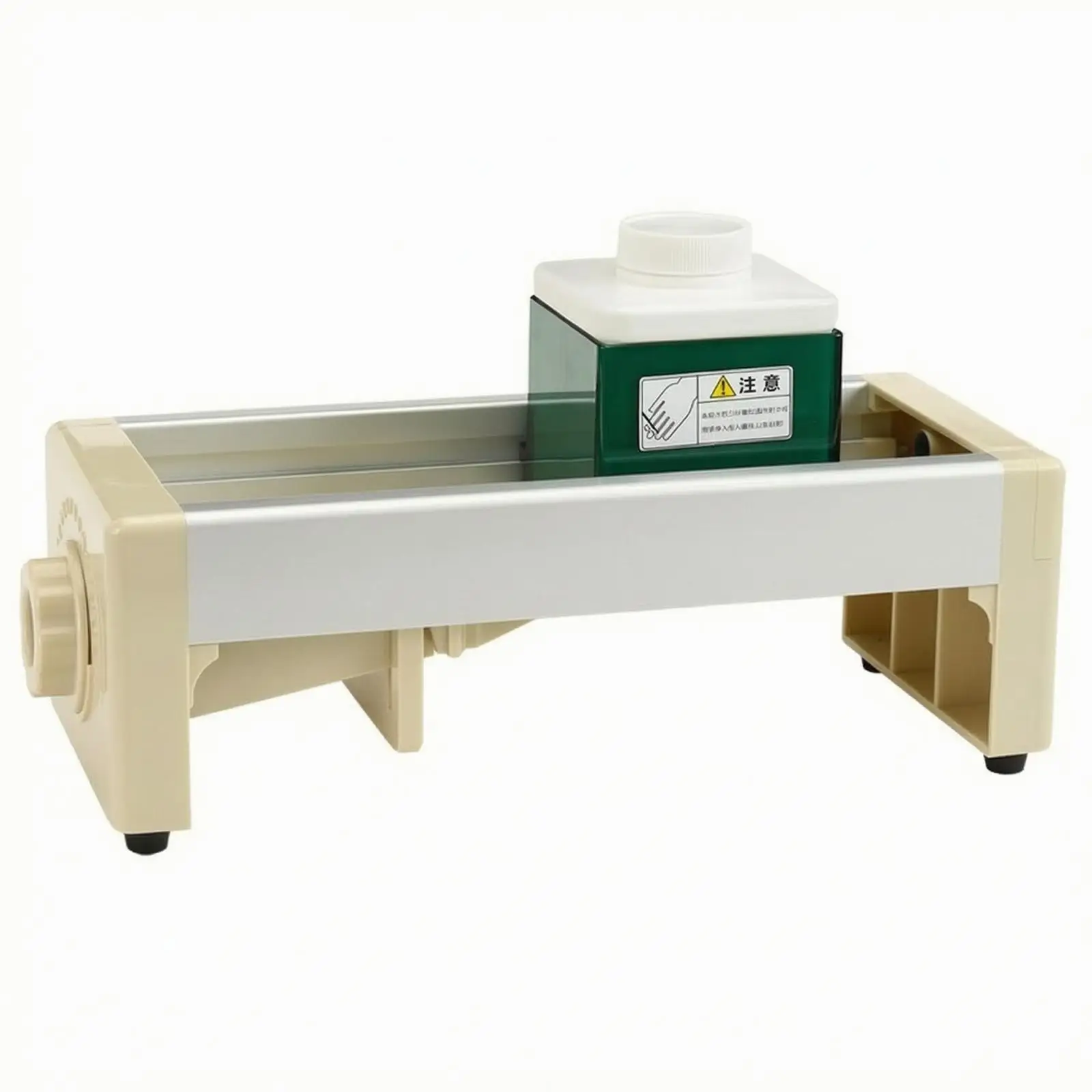 Countertop Lemon Cutter Machine with Thickness Control Knob and Non Slip Feet Manual Fruit Slicer for Bars and Cafes Use
