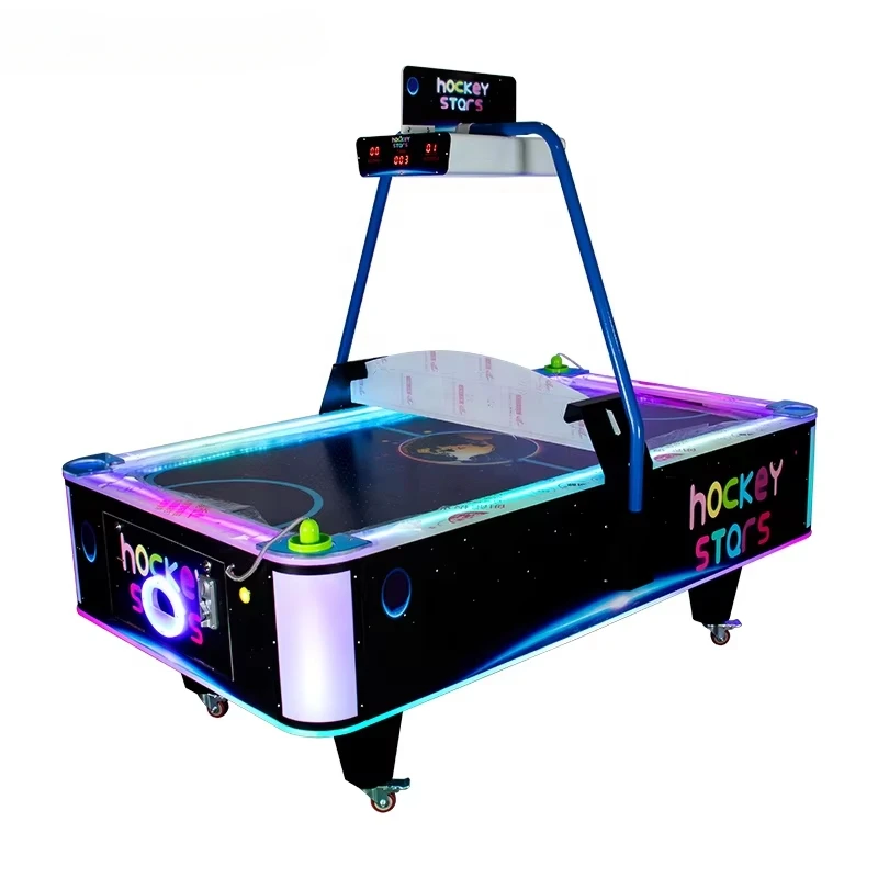 

Air Hockey Custom Electric Slot Game Machine Indoor Commercial Theme Park Double Athlete Air Hockey Table