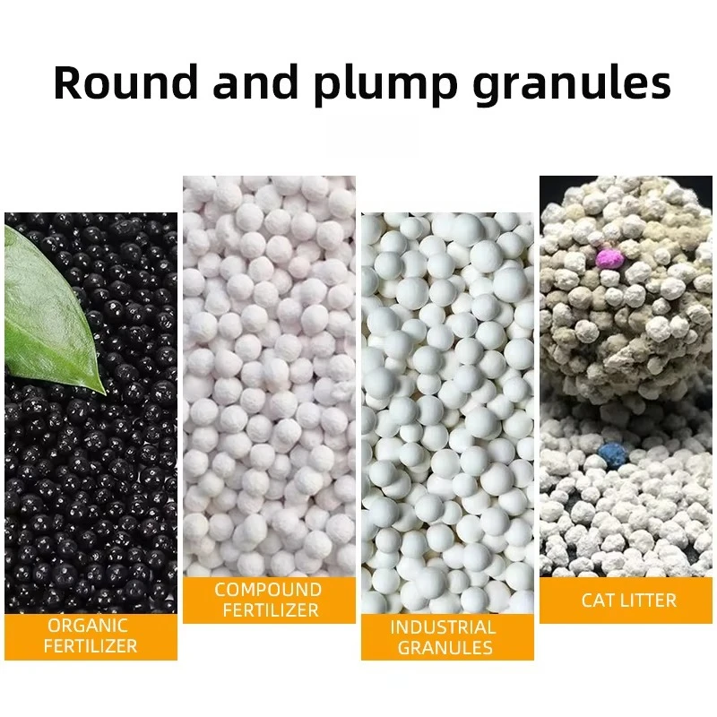 Pan Granulator Livestock Manure Pelletizer Animal Dung Organic Fertilizer Granulation Equipment