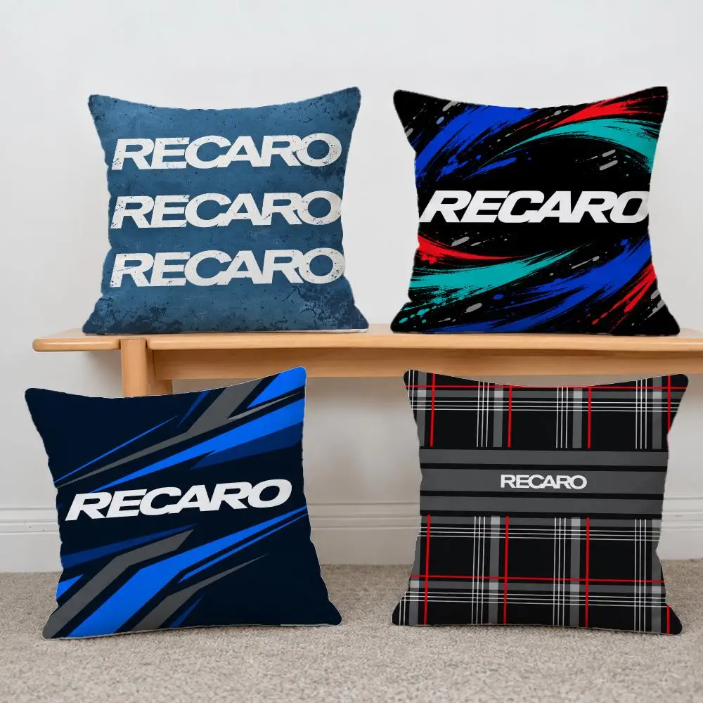 Brand Recaro Cushion Cover Short Plush Pillowcase, Sofa Bedroom Home Decor & Holiday Gift