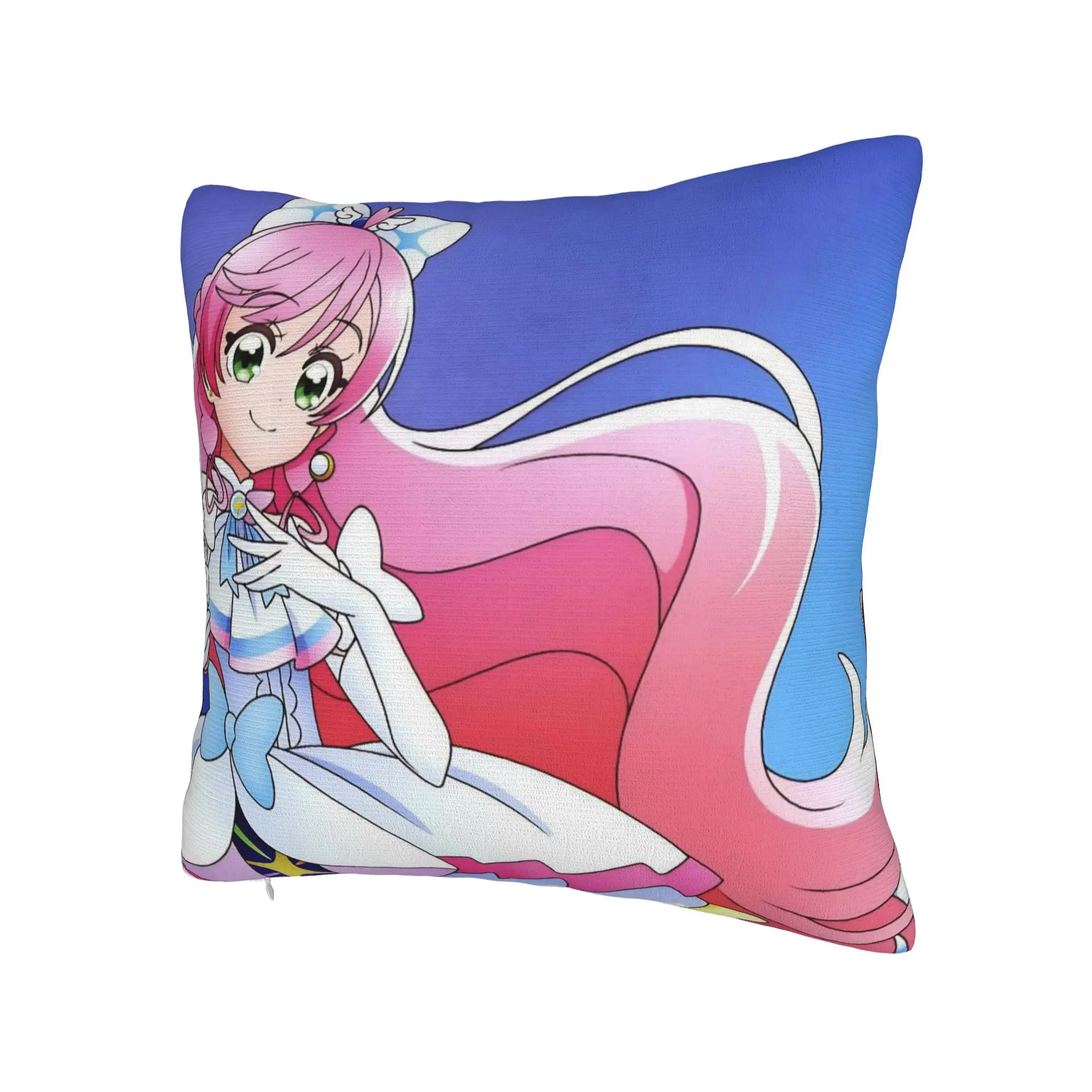 Decorative Pillow Cover Soaring Sky Pretty Cure Merch Home  Throw Pillow Case Cover Zippered Multi-Size