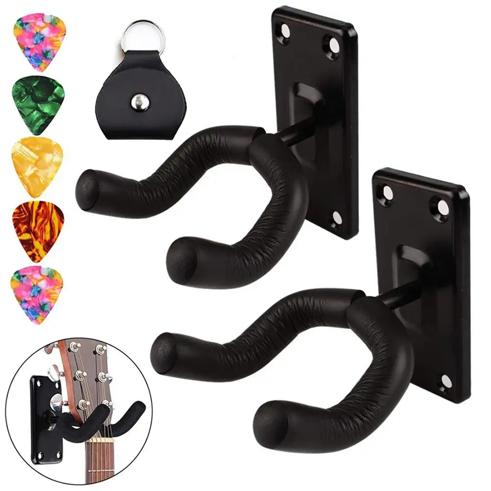 ที่แขวนกีตาร์ติดผนัง ที่แขวนกีตาร์แบบตะขอแขวนผนัง ขาตั้ง ที่แขวนผนังสำหรับกีตาร์โปร่ง กีตาร์ไฟฟ้า กีตาร์เบส อูคูเลเล่