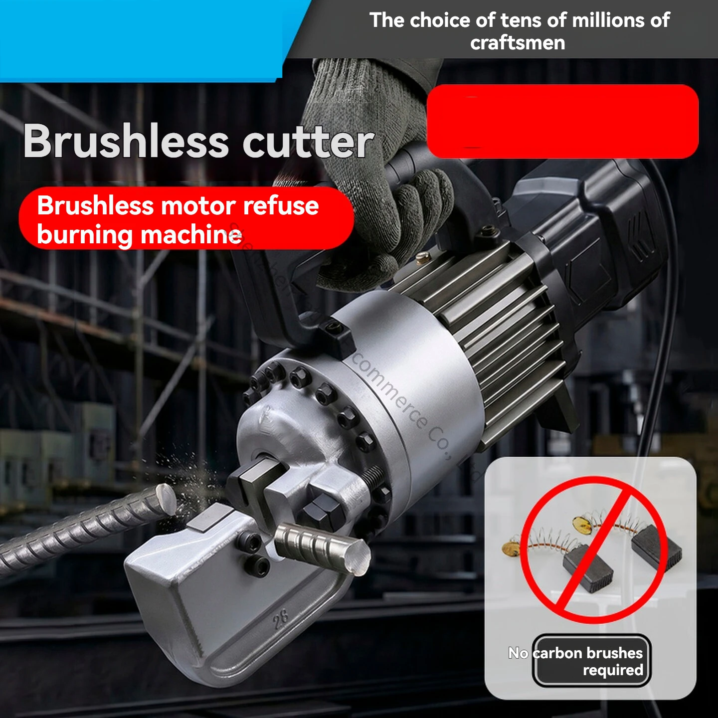 Electric Rebar Cutter Brushless Electric Portable Steel Bar Cutting Machine, Hydraulic Steel Bar Cutting Machine