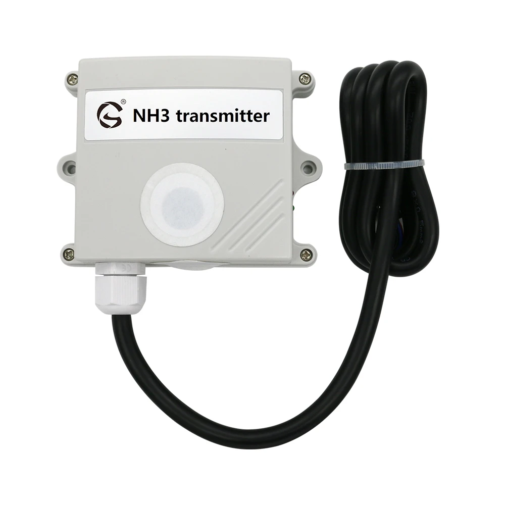 الإخراج الرقمي تيار مستمر 12 فولت 24 فولت RS485 0-300ppm وحدة كاشف الأمونيا Nh3 الاستشعار