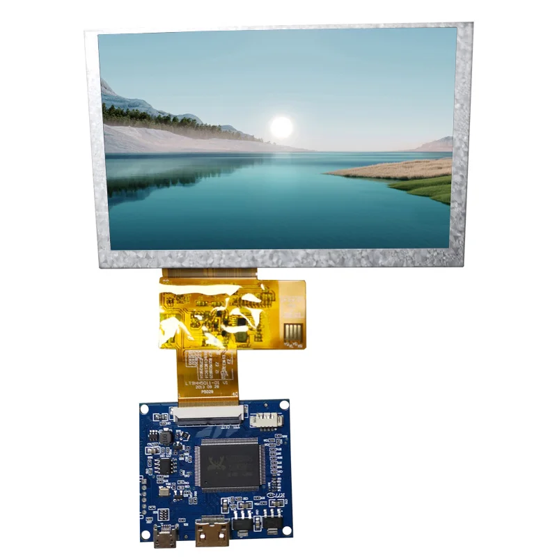 

5-inch display module kit 800X480 high-definition secondary screen panel 5V power supply miniHD