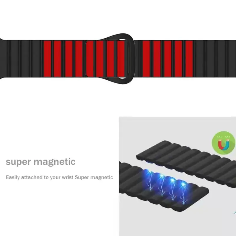 Magnetic Loop Strap For Huawei Watch Fit 3 Silicone Band Watchband Correa Soft Sport Bracelet For Huawei Watch Fit3 Accessories image 2