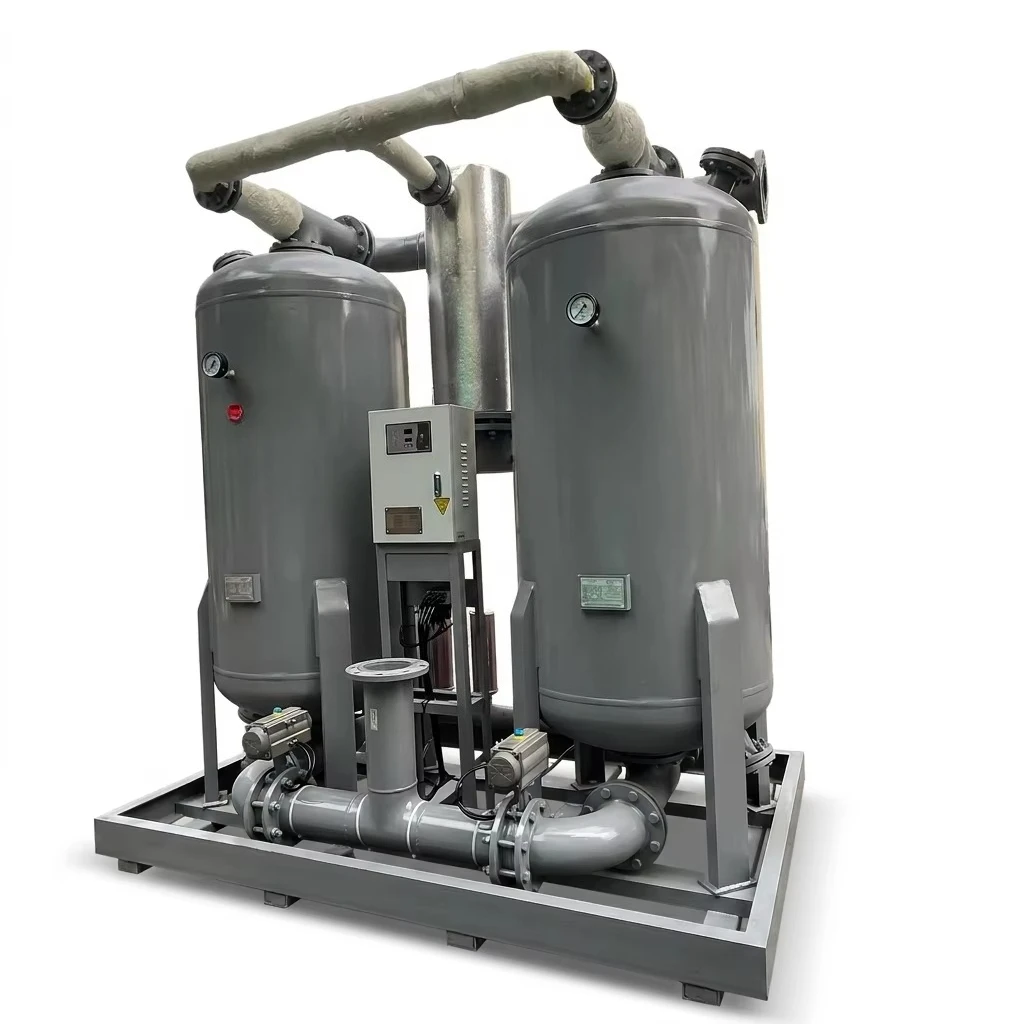 Industrial Micro-heat Regenerative Adsorption Air Dryer - Low Energy Consumption (-40℃ Pressure Dew Point) for Screw Compressor