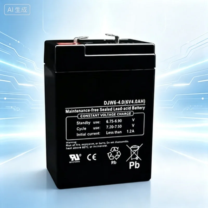 Kit for children's toy cars Electronic Scale Instruments 6V4AH Rechargeable lead‑acid Accumulator battery