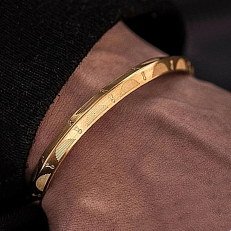 Stainless Steel Bangles For Women Men Classic Viking Jewelry