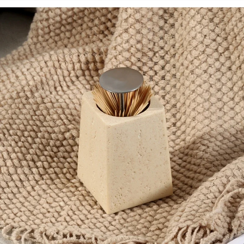 Wabi-sabi wind tunnel toothholder grade toothpick tabletop decor room dining