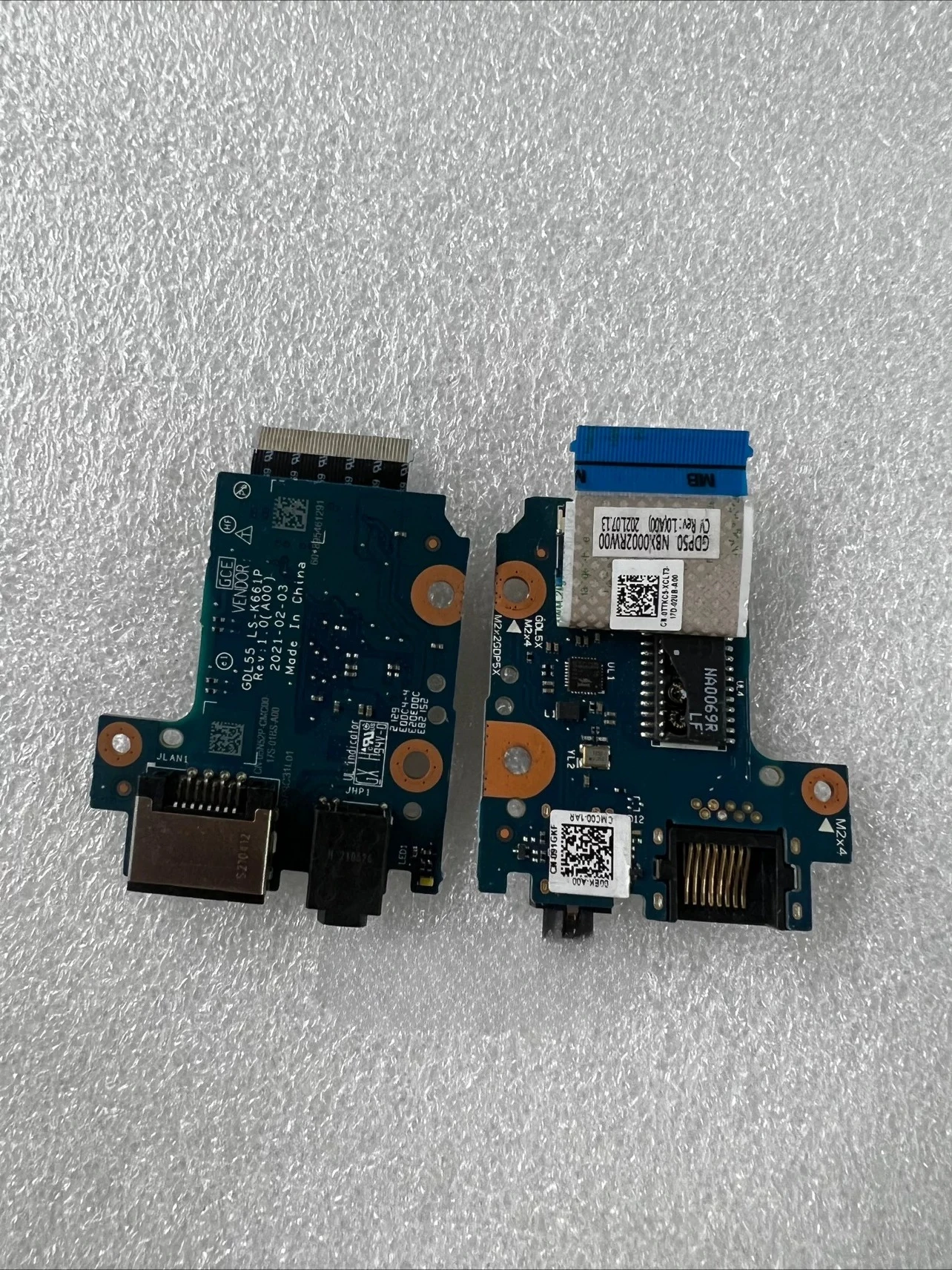 For Dell Brand - New USB Audio Interface Small Board LS - K661P CN - 091GKF for G15 5510 5511 Laptop Repair