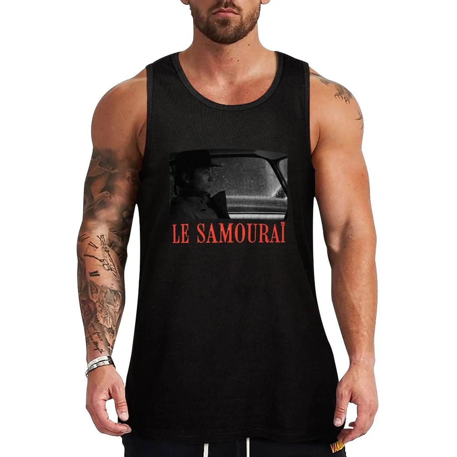 Le Samourai - Camiseta sem mangas com estampa de paisagem e gráfico de natureza