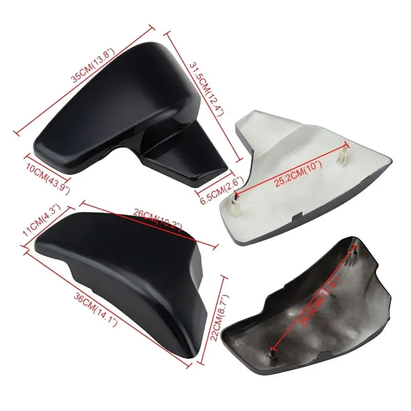 

Надежная боковая крышка Крышка аккумулятора Боковая пластина Боковая крышка аккумулятора Выпрямитель Принадлежности для мотоциклов, черный