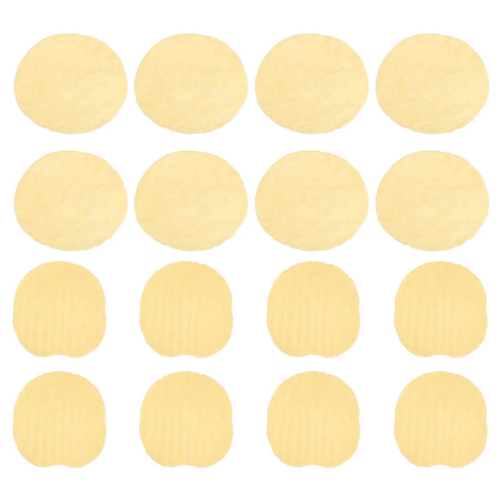 20 قطعة رقائق البطاطس وهمية الدعائم 1:1 مقياس واقعية بولي كلوريد الفينيل الغذاء عرض محاكاة الغذاء للعب التظاهر الطرف الديكور التصوير الفوتوغرافي